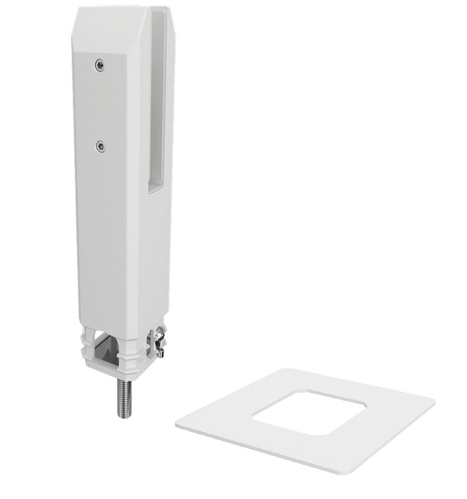 White Core Drill Spigot, Pool fence and Balustrade Spigot, DRESS RING INCLUDED - Image 1