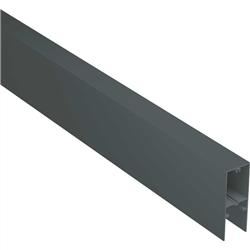 Sliding gate aluminium bottom rail 6100MM LONG - Image 10