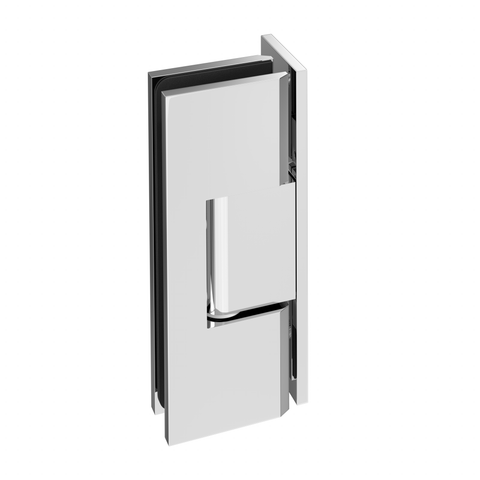 Portrait Glass to Wall Shower Screen Hinge to Suit 10mm Glass - Chrome