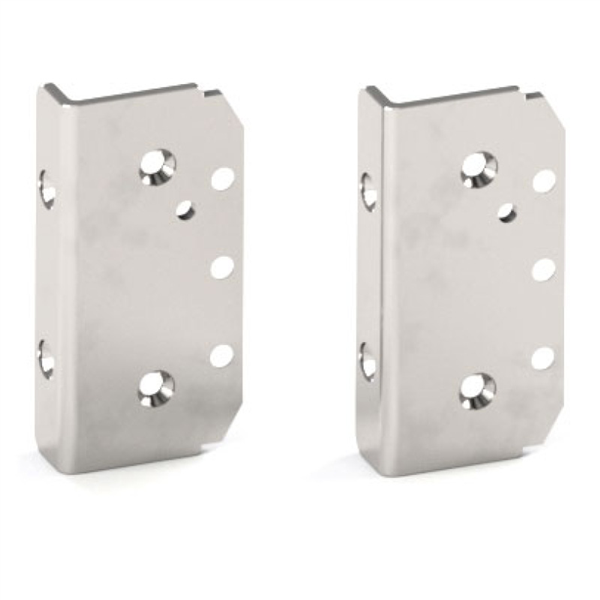 Atlantic Hinge Plate - Square Post Plate - POLISH