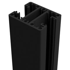 Australis Plus 60 x 50mm Two-Way Post - 6100mm - Black