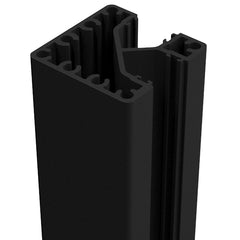 Australis Plus 50 x 50mm 90 Degree Corner Post - 6100mm - Black