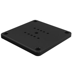 Australis Plus 150 x 150mm Base Plate for Two-Way Posts - Black