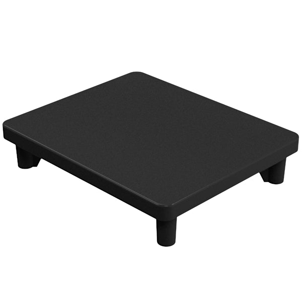 Australis Plus 60 x 50mm Flat Post Top Plate - Black
