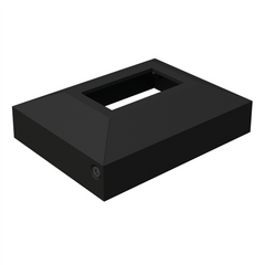 BARR - 2 Part Domical Cover - BLACK