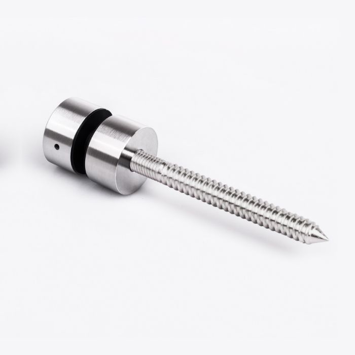 BF10003820TS – Glass Anchor 38mm Diameter x 20mm Spacer Timber Fix SSS – supplier gallery view 2
