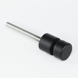 Glass Anchor 38mm Diameter x 30mm Spacer BLK