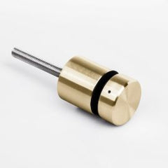 Glass Anchor 50mm Diameter x 50mm Spacer Brushed Brass