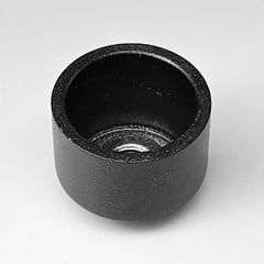 BF11503820SPB – Glass Anchor Slimline 38mm Diameter 20mm Spacer BLK – supplier gallery view 2