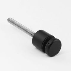 Glass Anchor Slimline 38mm Diameter x 30mm Spacer BLK