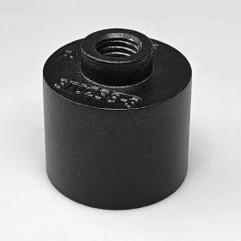 Glass Anchor Slimline 38mm Diameter 30mm Spacer BLK