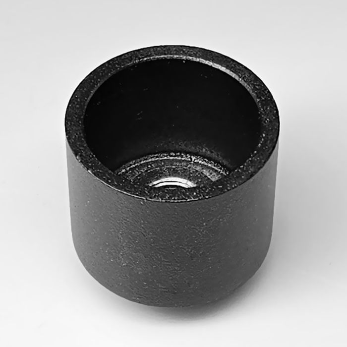BF11503830SPB – Glass Anchor Slimline 38mm Diameter 30mm Spacer BLK – supplier gallery view 3