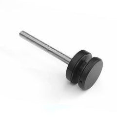 Glass Anchor Slimline 50mm Diameter x 10mm Spacer BLK