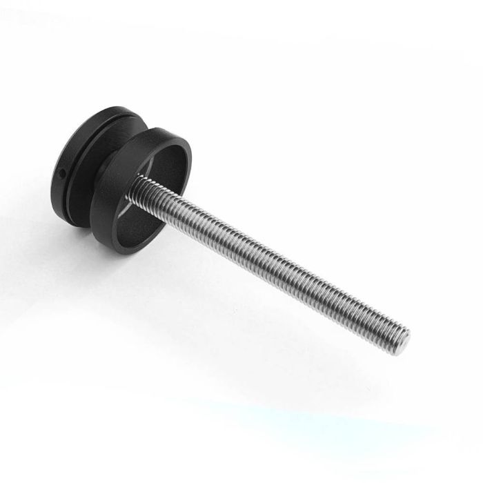 BF11505010B – Glass Anchor Slimline 50mm Diameter x 10mm Spacer BLK – supplier gallery view 2