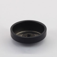 BF11505010SPB – GLASS ANCHOR SLIMLINE 50MM DIAMETER 10MM SPACER BLK – supplier gallery view 2