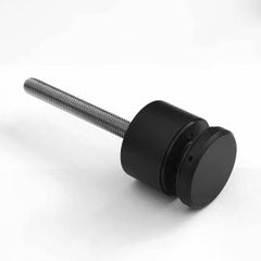 Glass Anchor Slimline 50mm Diameter x 30mm Spacer BLK