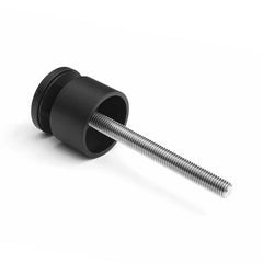 BF11505030B – Glass Anchor Slimline 50mm Diameter x 30mm Spacer BLK – supplier gallery view 2