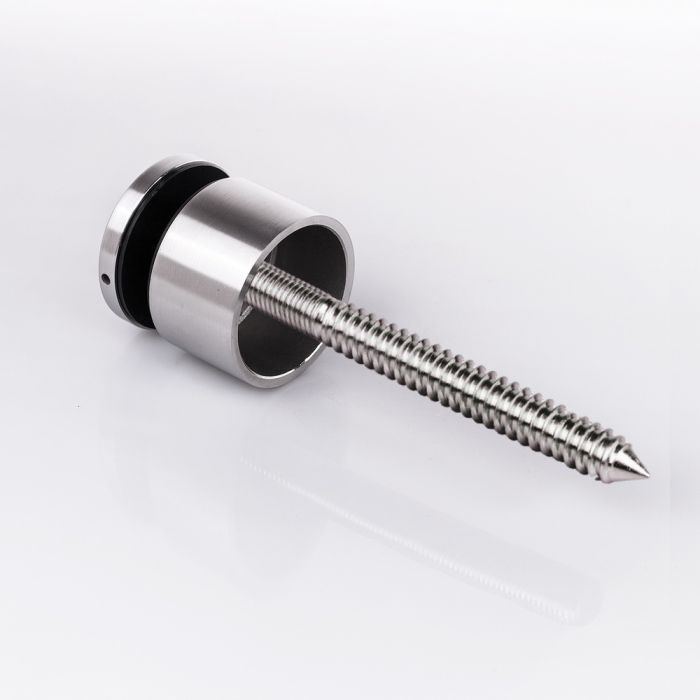BF11505030TS – Glass Anchor Slimline 50mm Diameter x 30mm Spacer Timber Fix SSS – supplier gallery view 2