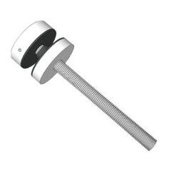 GLASS ANCHOR 50MM DIAMETER X 10MM SPACER ANTIQUE BRASS