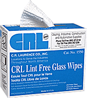 150 Lint-Free Glass Wipes