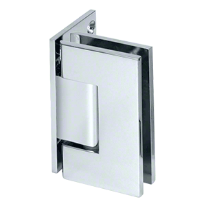 Perth Series Wall-to-Glass Offset Shower Screen Hinge Polished - Chrome