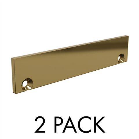 Drainlab - End Plate - 20mmH - Gold - 2 PK