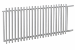 40 x 40mm Radiator Sliding Gate – 80mm Gap | Aluminium Gate