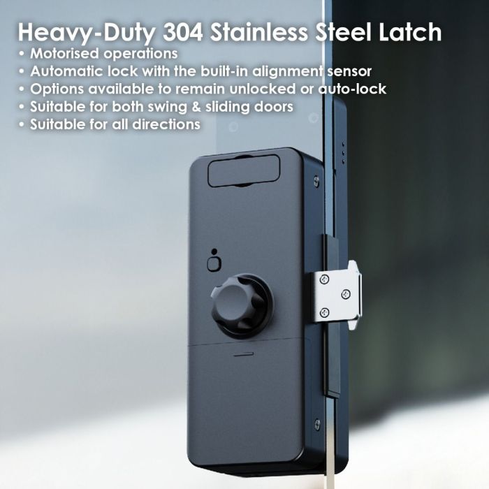 FHFEGLG16VDA – Biometric Frameless Glass Active Vision Video Doorbell Smart Lock G4 – supplier gallery view 4