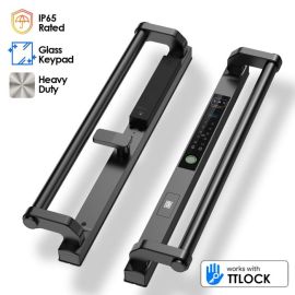 FORGE Biometric Ultra Heavy-Duty D-Handle Push & Pull Smart Lock HDS1 | TTLock BLE