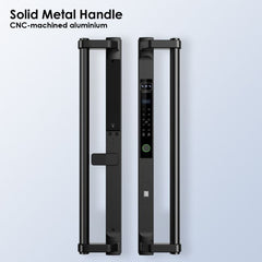 FEHDS1 – FORGE Biometric Ultra Heavy-Duty D-Handle Push & Pull Smart Lock HDS1 | TTLock BLE – supplier gallery view 3