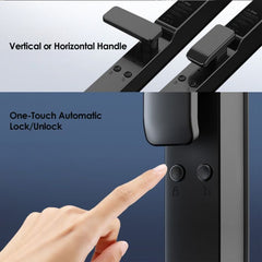 FHFESLFAS3A – FORGE Biometric Aluminium Frame Door Push & Pull Smart Lock S3A | WiFi – supplier gallery view 4