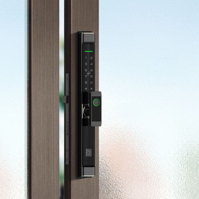 FHFEUTSLMH3A – FORGE Biometric Aluminium Frame Sliding Door Smart Lock HV3 | TTLock BLE – supplier gallery view 9