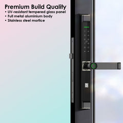 FHFEUTSLMH3T – FORGE Biometric Aluminum Frame Slim Smart Lock HL3 | TTLock BLE – supplier gallery view 3