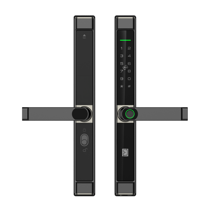FHFEUTSLMH3T – FORGE Biometric Aluminum Frame Slim Smart Lock HL3 | TTLock BLE – supplier gallery view 8