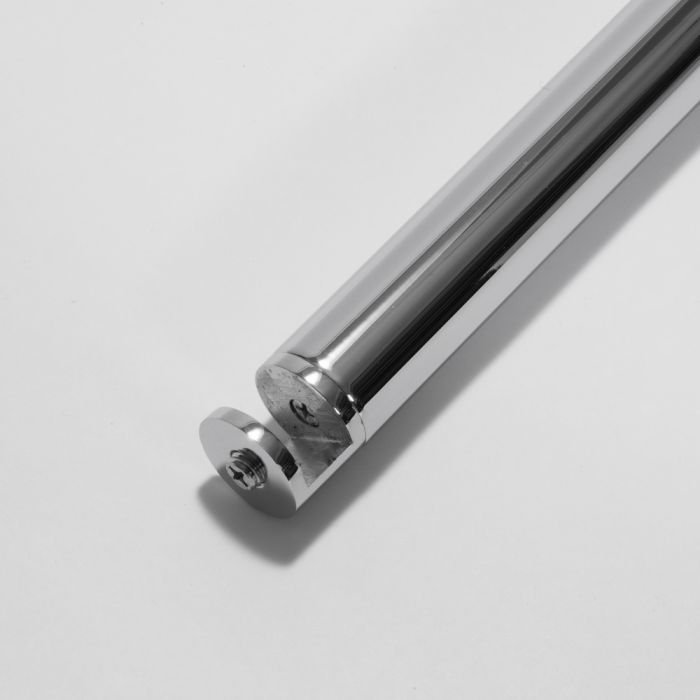 FGWB1200OPFC – Bracing Bar Over Panel Glass to Wall 1200mm Chrome – supplier gallery view 2