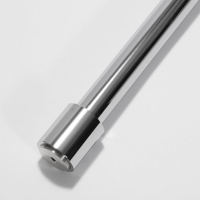 FGCB12M1200C – Bracing Bar Over Panel 12mm Glass to Ceiling 1200mm Chrome – supplier gallery view 3