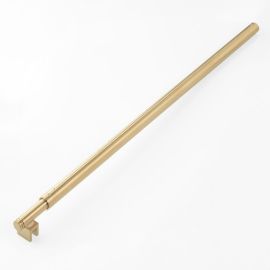 Bracing Bar Glass to Wall 715-1180mm Brushed Brass