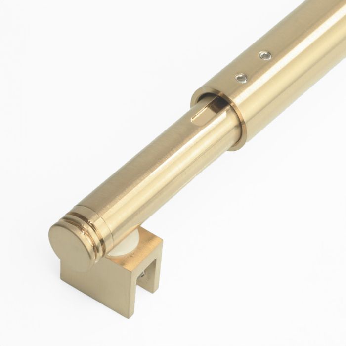 FGWB700BB – Bracing Bar Glass to Wall 715-1180mm Brushed Brass – supplier gallery view 2