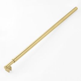 Bracing Bar Glass to Wall 715-1180mm Nero Brushed Gold