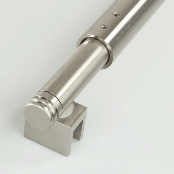 FGWB700BN – Bracing Bar Glass to Wall 715-1180mm Brushed Nickel – supplier gallery view 2