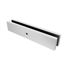 White Rigi Clamp for Glass Pool Fence - 180 Glass to Glass - Slim Connector Clamp Bracket - SS316 - White