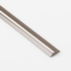 Half Round Water Seal Bar 750mm Polished Nickel