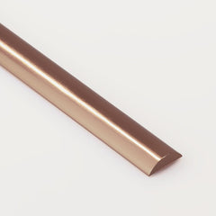 Half Round Water Seal Bar 750mm - Rose Gold / Copper