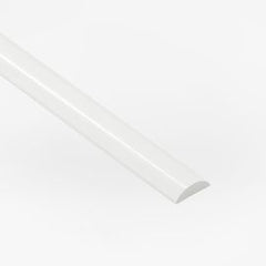 Half Round Water Seal Bar 750mm White