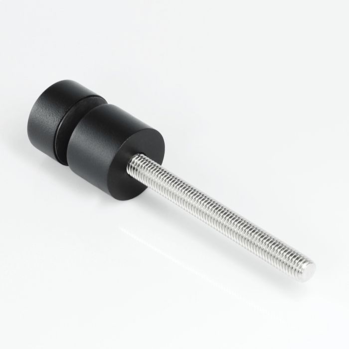 BF10003830B – Glass Anchor 38mm Diameter x 30mm Spacer BLK – supplier gallery view 2