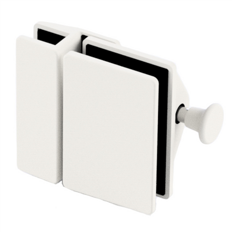 Atlantic - 180 Degree Glass to Glass Pool Fence  Latch - WHITE powder coated