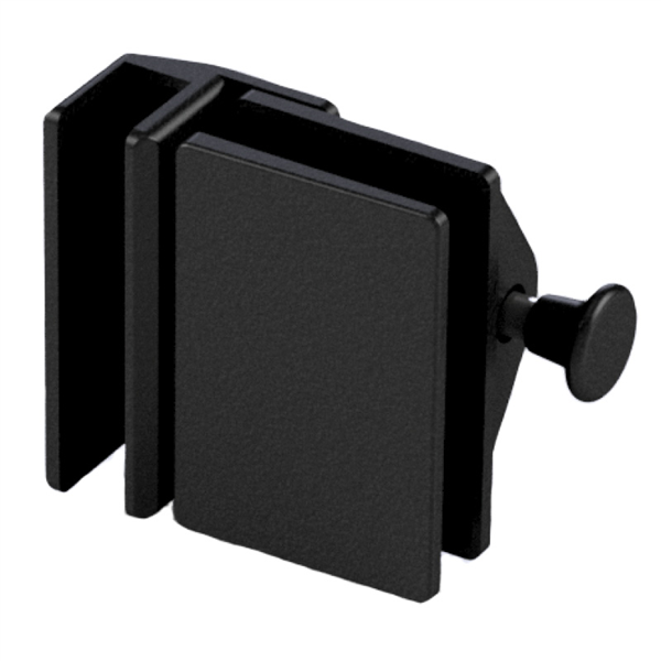 Atlantic- 90 Deg Glass to Glass Pool Fence Latch - BLACK - Internal