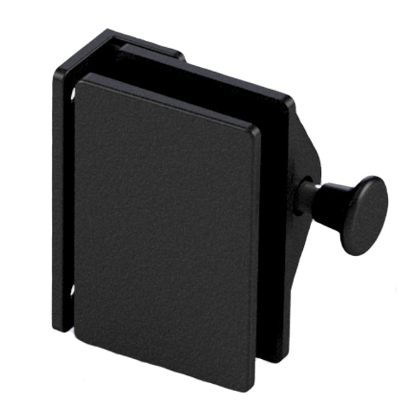 Atlantic - Glass to Wall / Post Pool Fence Latch  - Matt Black powder coated