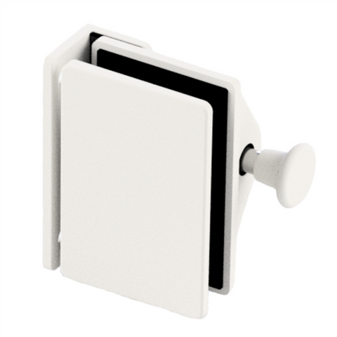 Atlantic - Glass to Wall/Post Pool Fence Latch - White Powder coated