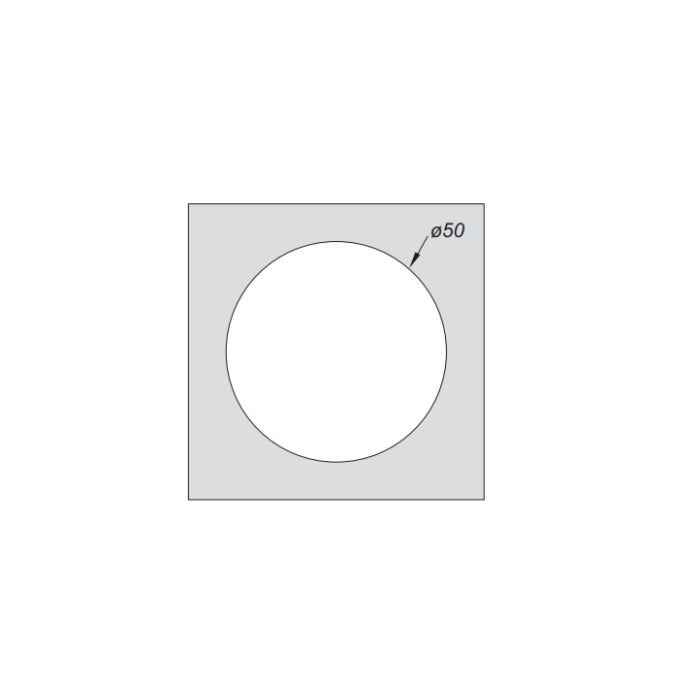 SDH10BN – Sliding Door Handle Brushed Nickel – supplier gallery view 3